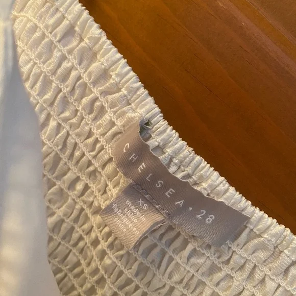 Chelsea28 Cream Spaghetti Strap Sundress for Brides - Picture 9 of 11